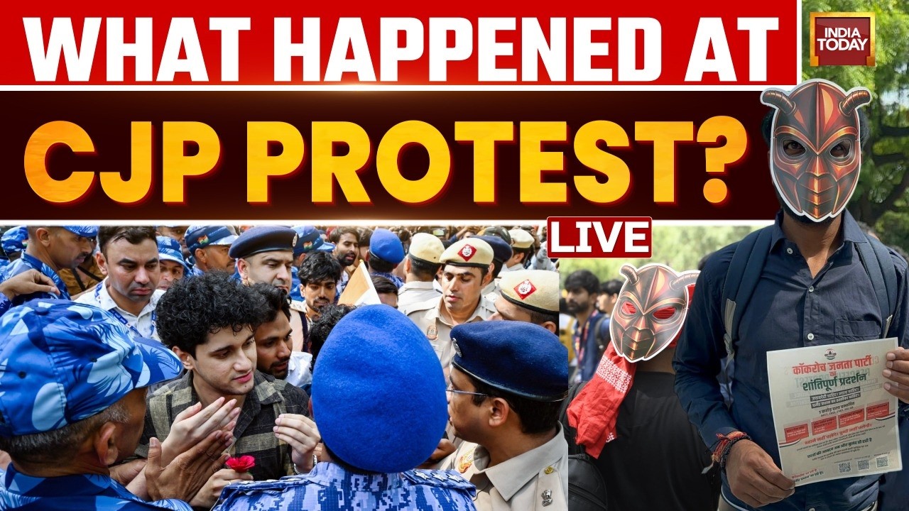 Cockroach Protest News LIVE: CJP's Big Protest Over NEET, CBSE Rocks Delhi; Calls For Pradhan's Exit