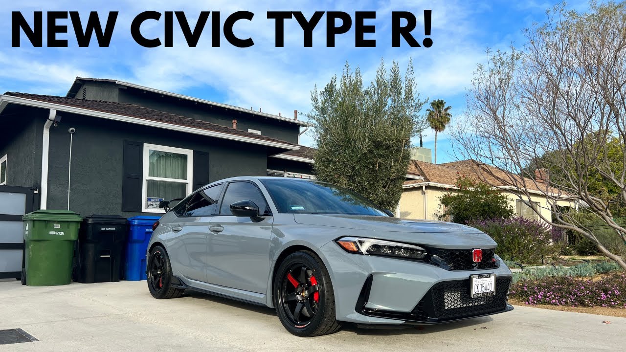 My New Honda Civic Type R!