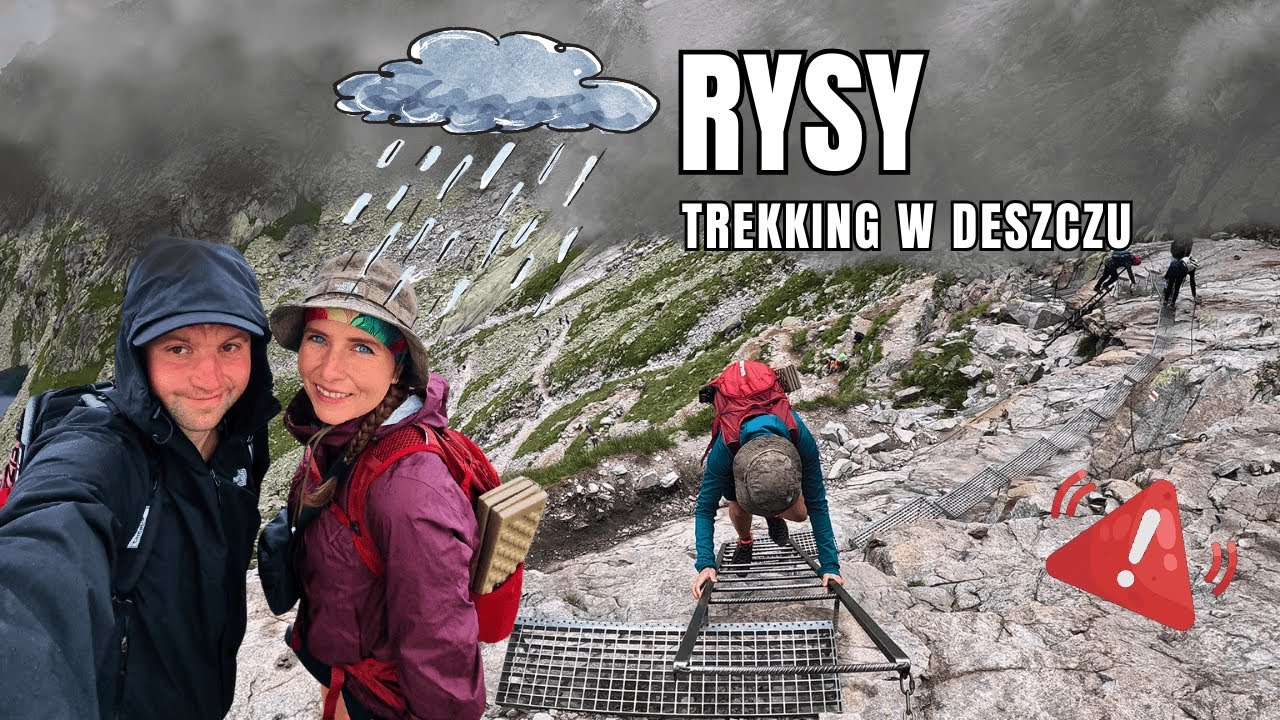 Rysy od strony Słowacji, deszczowy trekking w Tatrach, Tatry Wysokie