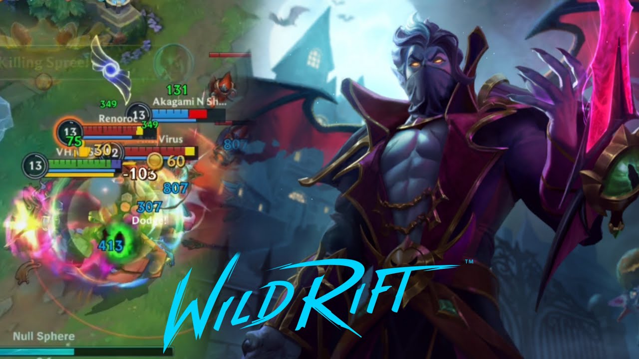 COUNT KASSADIN GAMEPLAY (50K DMG) | (1 Hit Combo Build & Runes) - Wild Rift