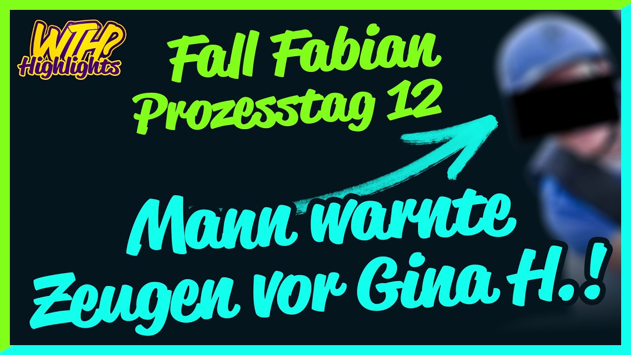 Mann warnte Zeugen vor Gina H.! | Fall Fabian | Prozess | @WhatTheHeckOffiziell