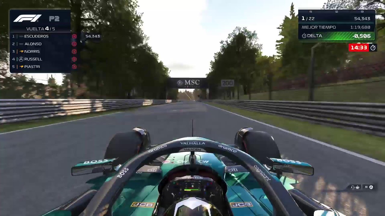 Gran Premio de Italia PIRELLI FIA de FÓRMULA 1 25/26  Libres 2