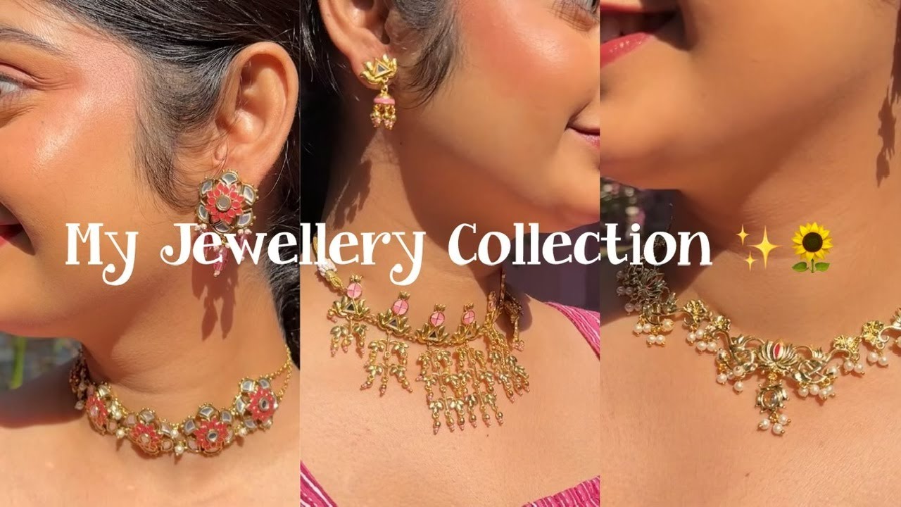 My ethnic jewellery collection ✨🌼