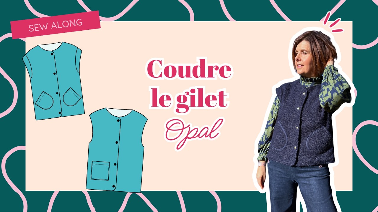 Tuto couture | Coudre un gilet sans manche doublé (et réversible)