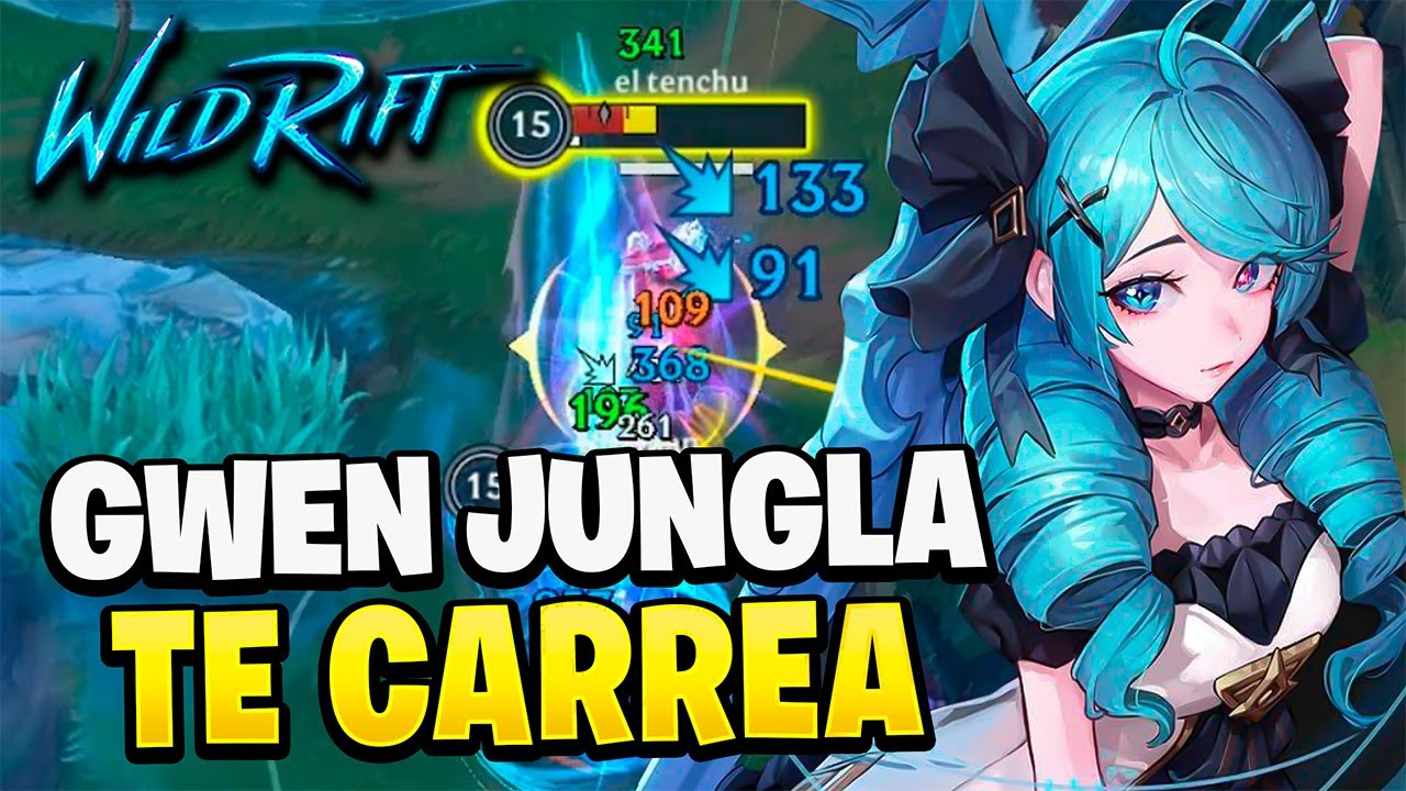 😨¡GWEN JUNGLA TIENE DAÑO ABSURDO! | Wild Rift