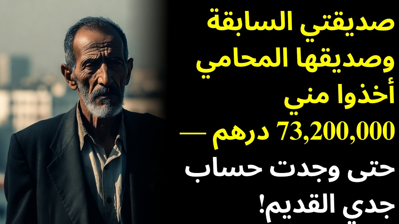 صديقتي السابقة وصديقها المحامي أخذوا مني 73,200,000 درهم — حتى وجدت حساب جدي القديم!