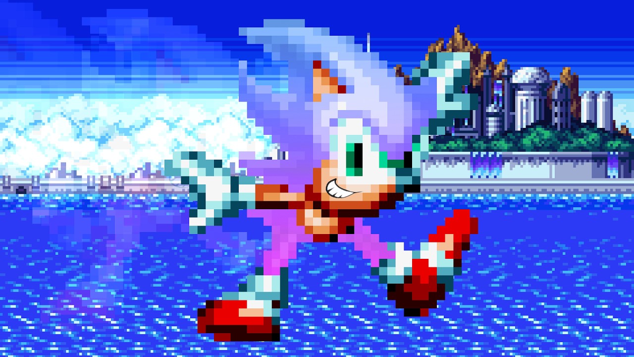 Hyper Sonic in Sonic Megamix Mania | Speedrun