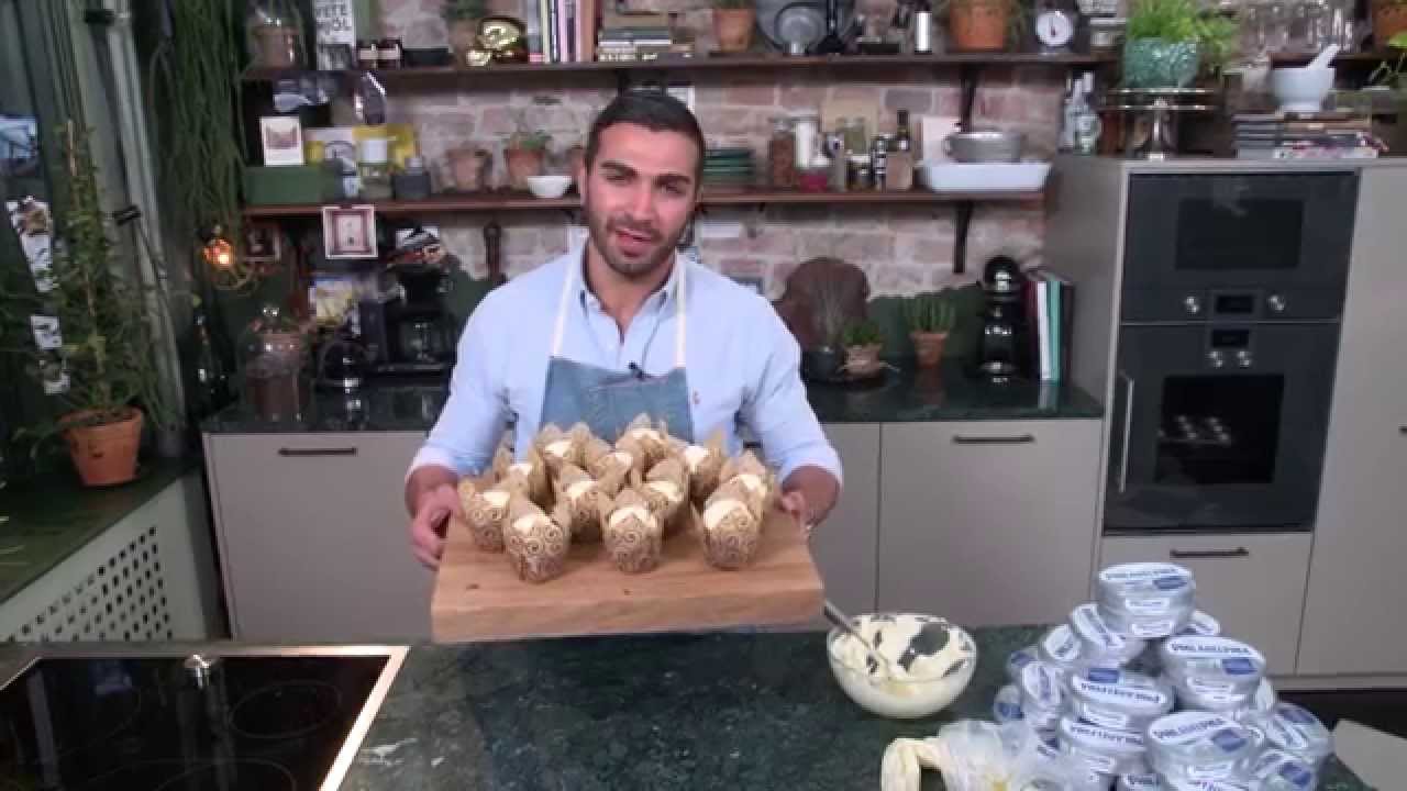 Roy Fares Carrot Cupcakes med Philadelphiafrosting