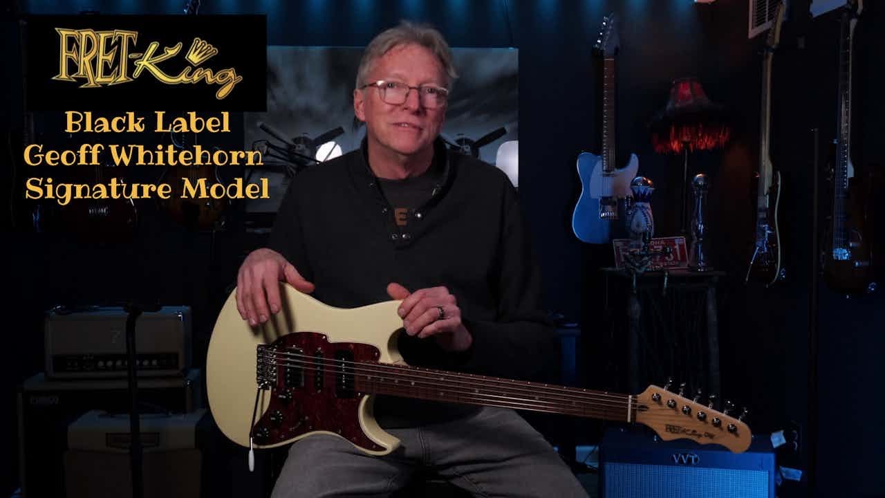 Fret King Black Label Corona GW Signature Model