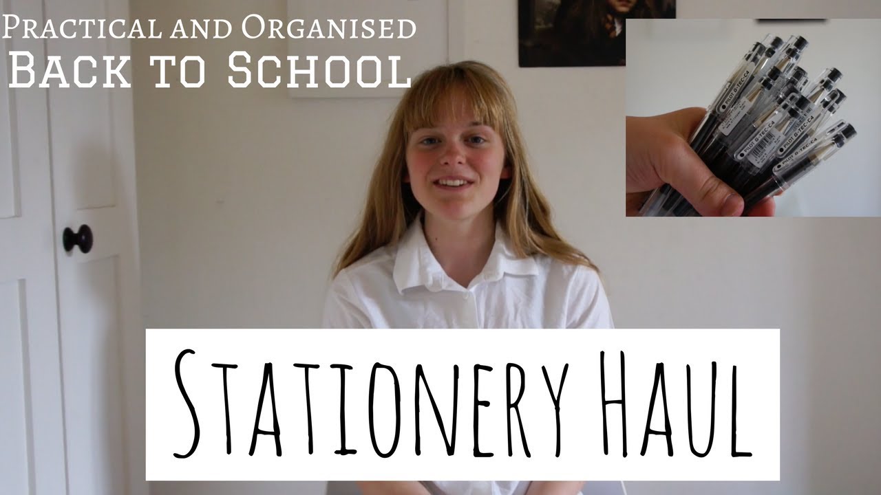 Back to School Stationery Haul || Massive, Practical Supplies Haul