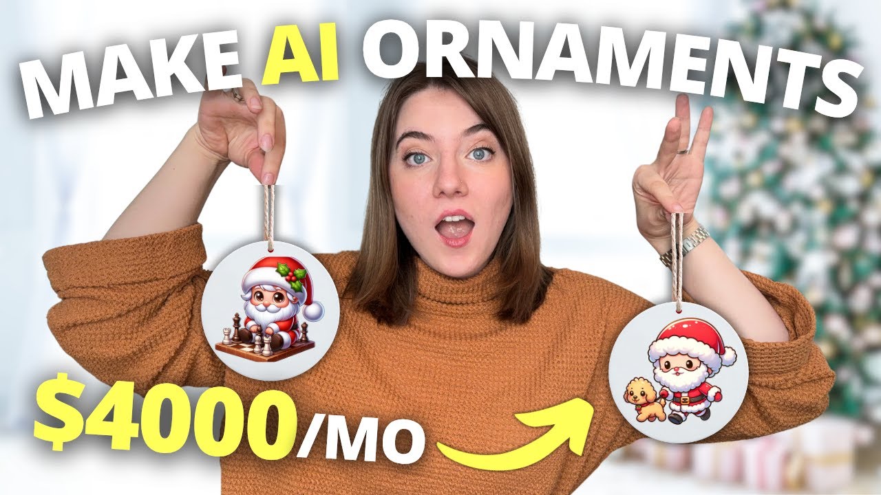 Как превратить ИИ-арт в $4000/месяц на Etsy: руководство по POD-орнаменту (без навыков)
