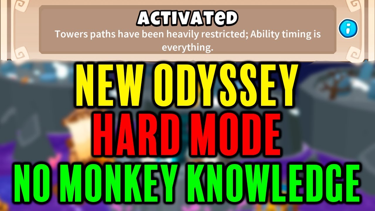 BTD6 Activated Odyssey Guide🧠No Monkey Knowledge!