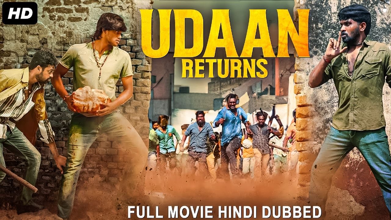 UDAAN RETURNS - Hindi Dubbed Full Movie | Samuthirakani, Gautham Menon  | Action Romantic Movie