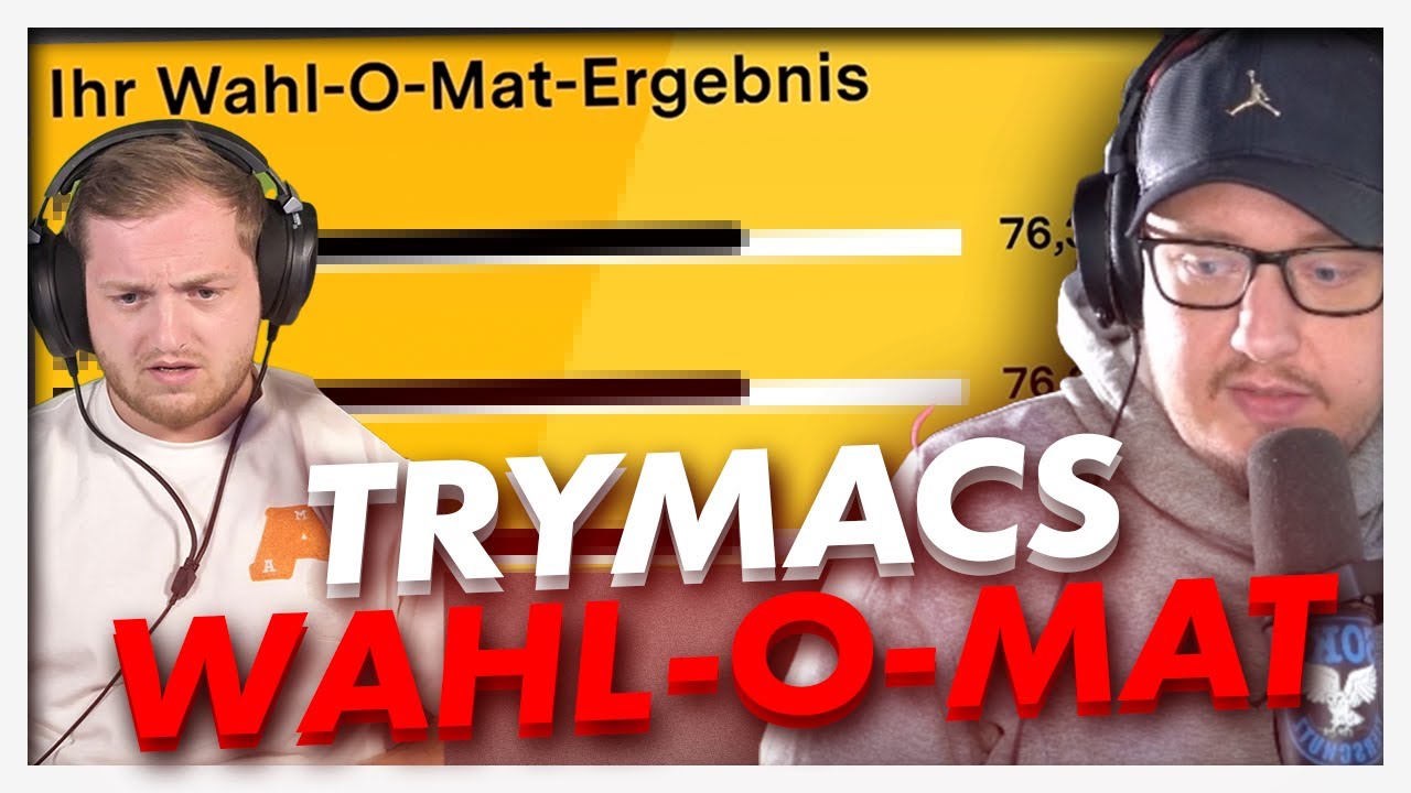 Bitte WAS hat TRYMACS im WAHL-O-MAT?!