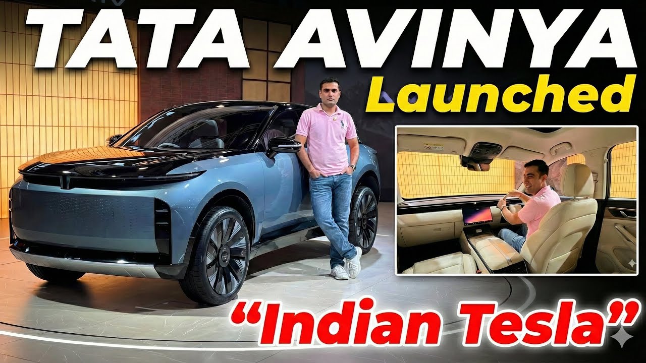 Tata Avinya X уже здесь 🔥 | Полная информация: цена, дата запуска и характеристики 2026 - TATA AV...