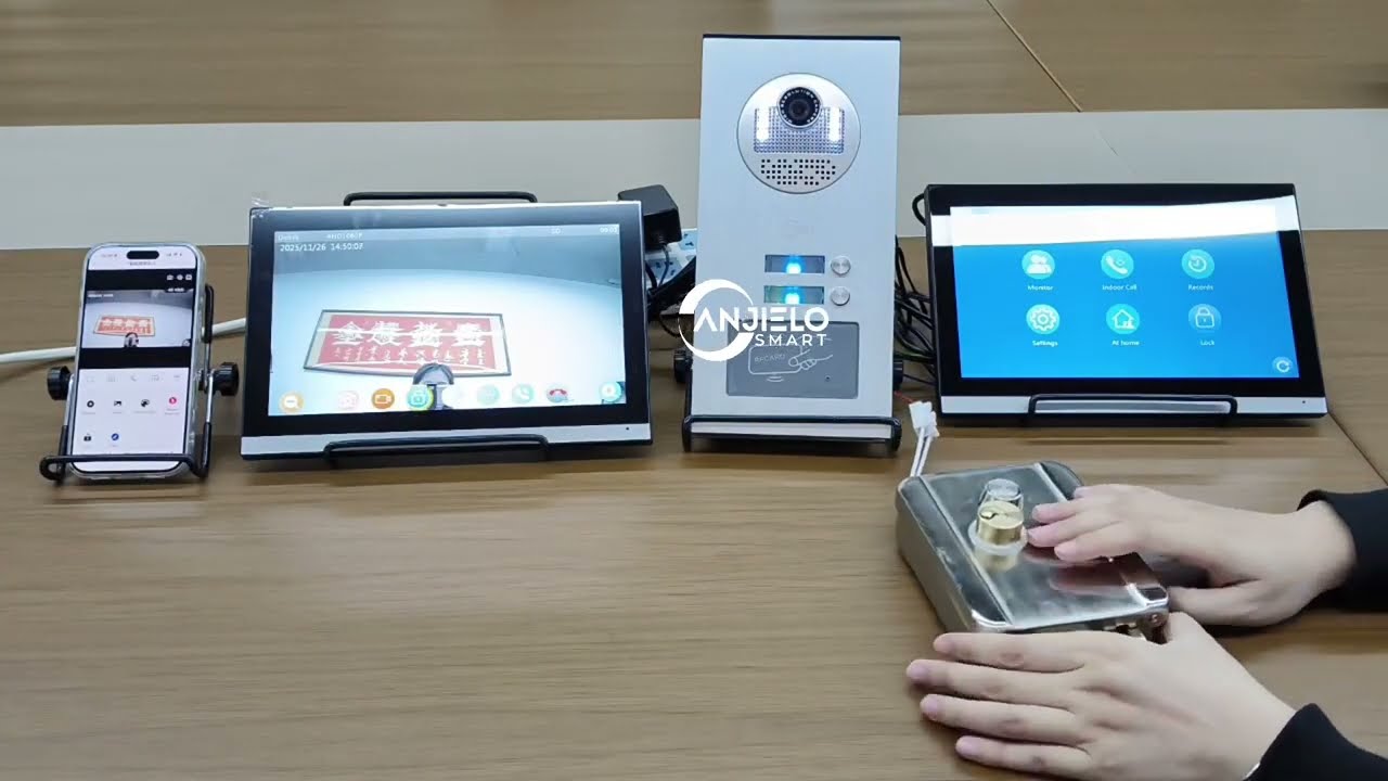 Anjielo AHD Building Video Intercom system 60120HD+61010F video
