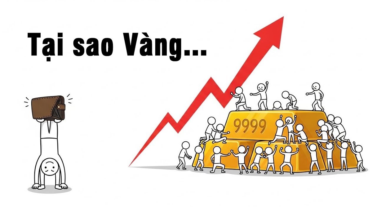 Tại sao Vàng càng đắt, người ta lại càng đổ xô đi mua? | Ngắn gọn thôi