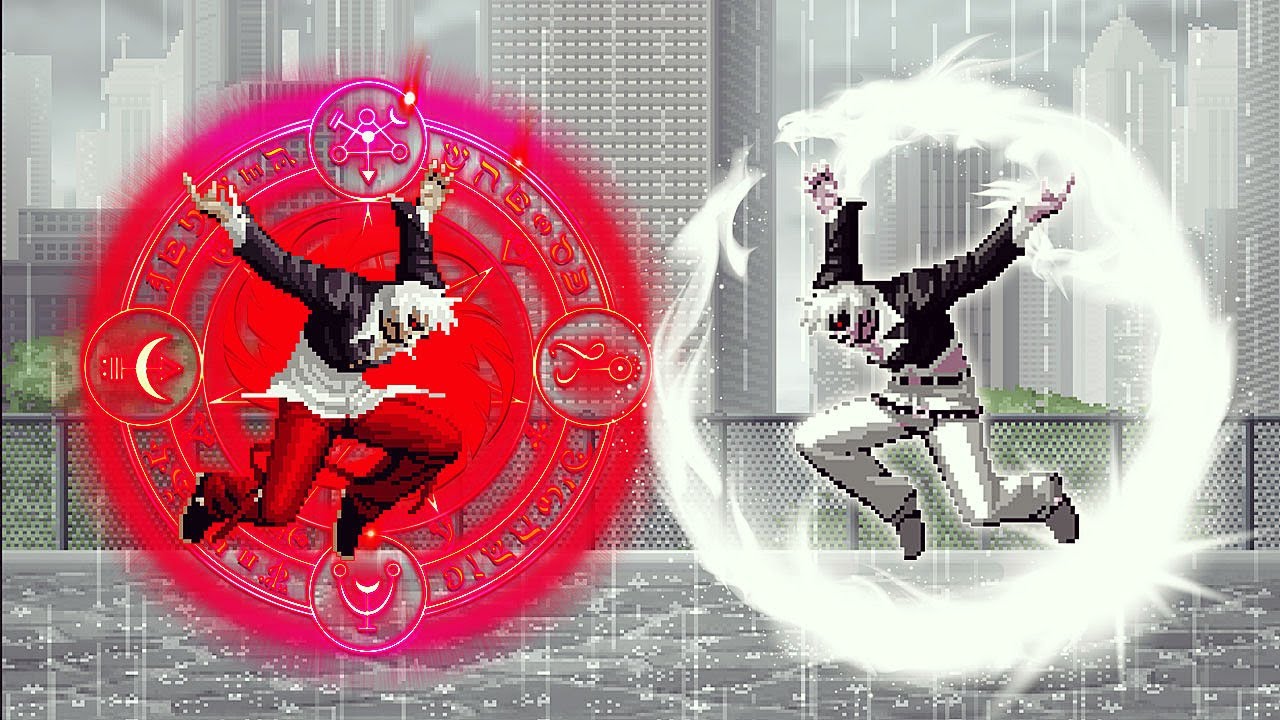 [KOF Mugen] Blood Orochi Iori Team Vs Orochi Iori XIII WF LV 1 Team