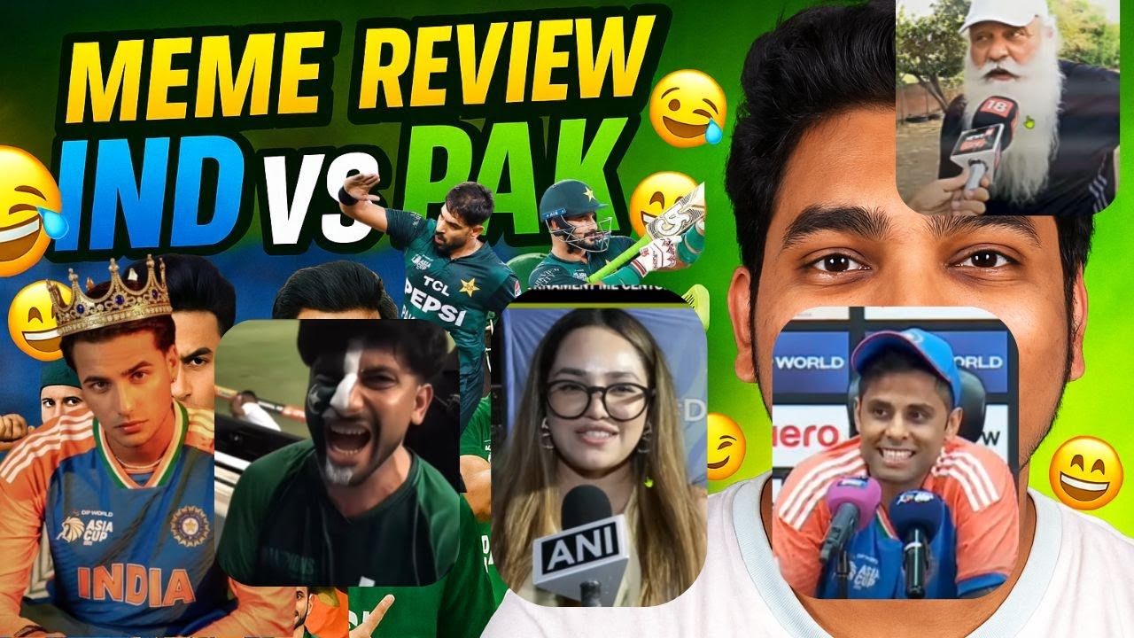 India vs Pakistan Final MEME REVIEW Funny Reaction Video | Pak Roast | ft. Abhishek Sharma, SKY, IND