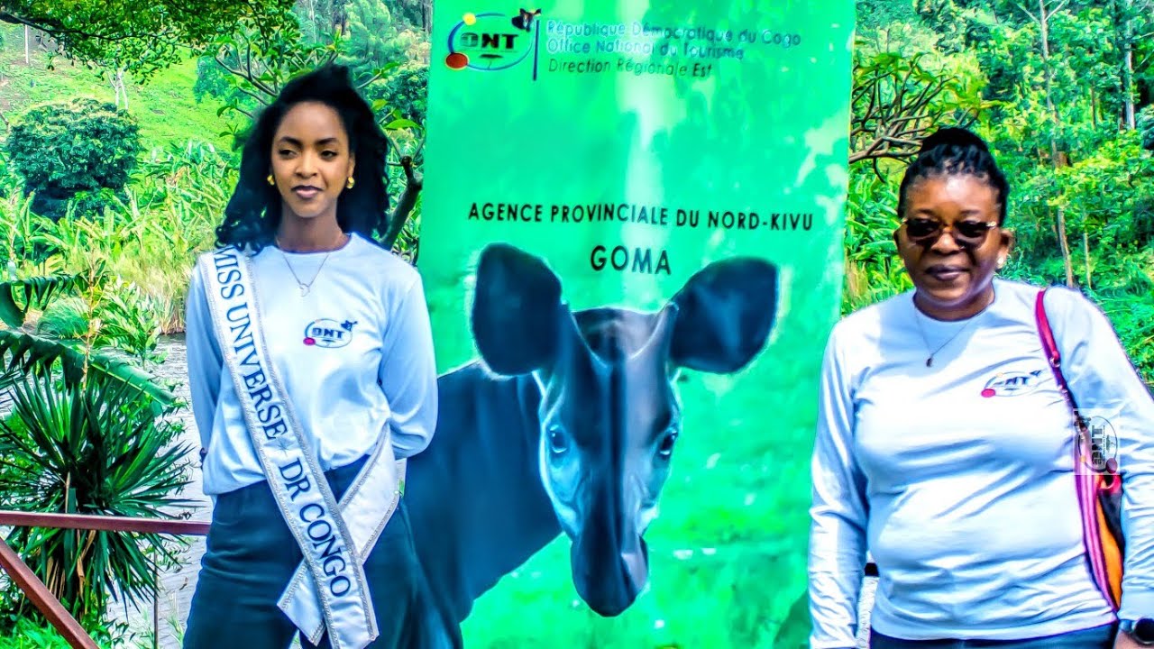 Tourisme: l'ONT-Nord-Kivu en excursion avec la miss univers 2024 à Goma