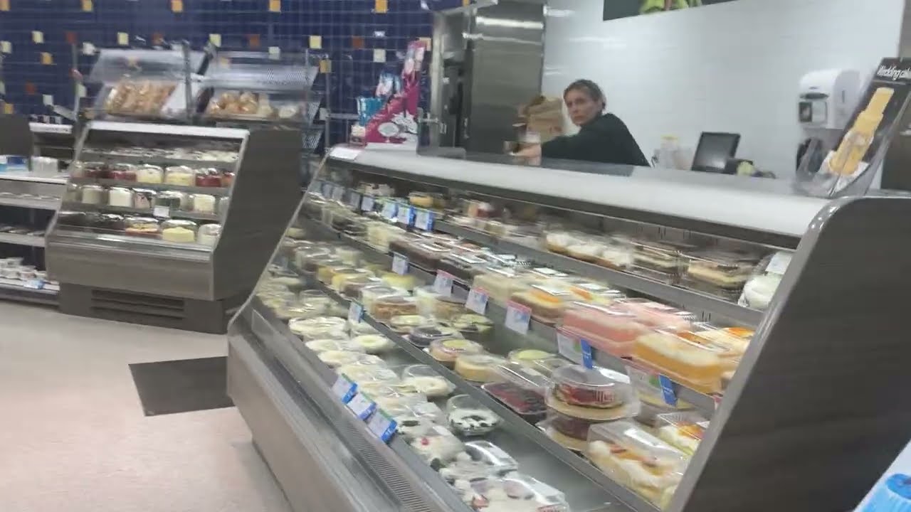 Picking Up My Birthday Cake 