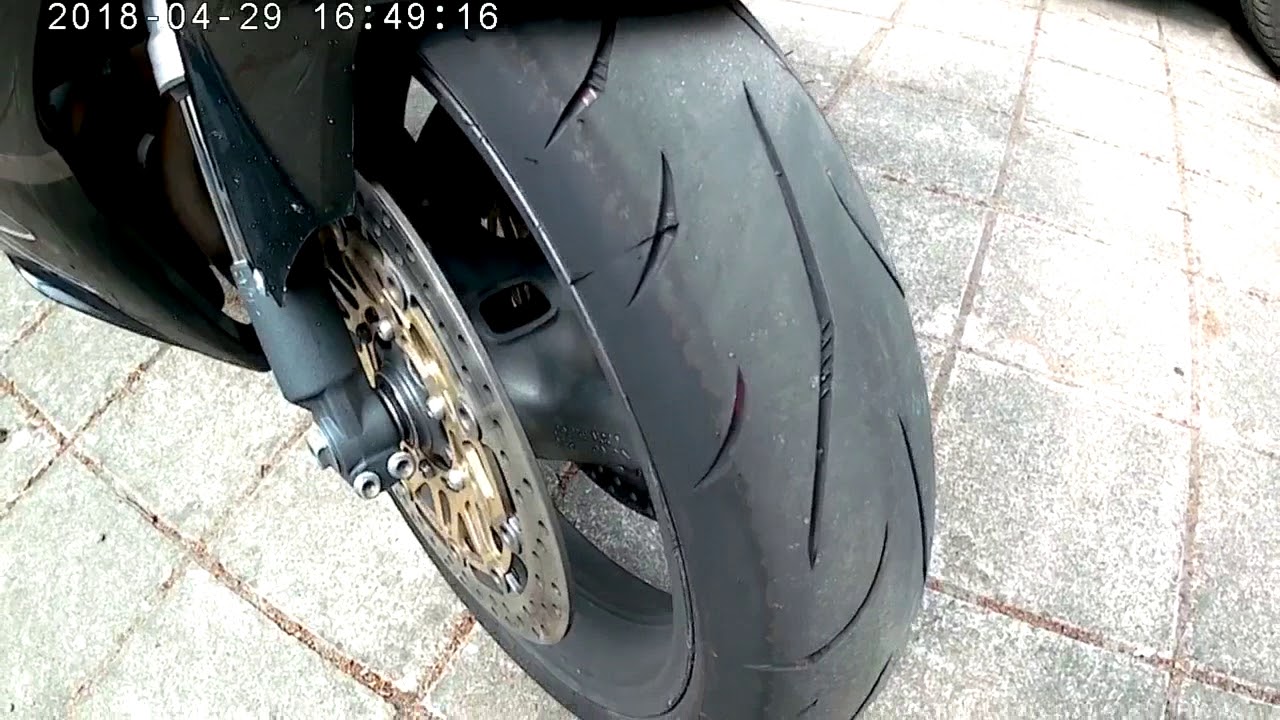 S1 E18 Tyre's review MITAS Tire's on Honda CBR 954 Fireblade