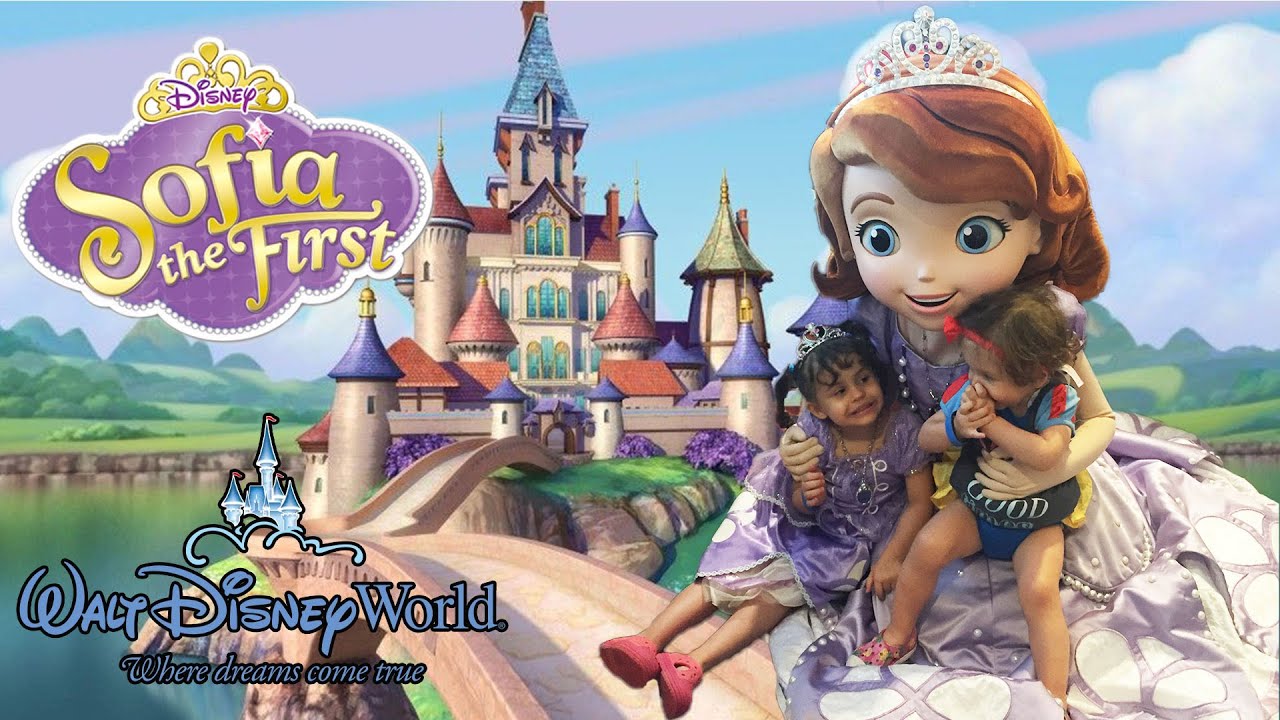 Sofia the First Disney World character dine meet and greet