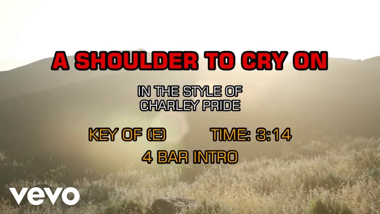 Charley Pride - A Shoulder To Cry On (Karaoke)