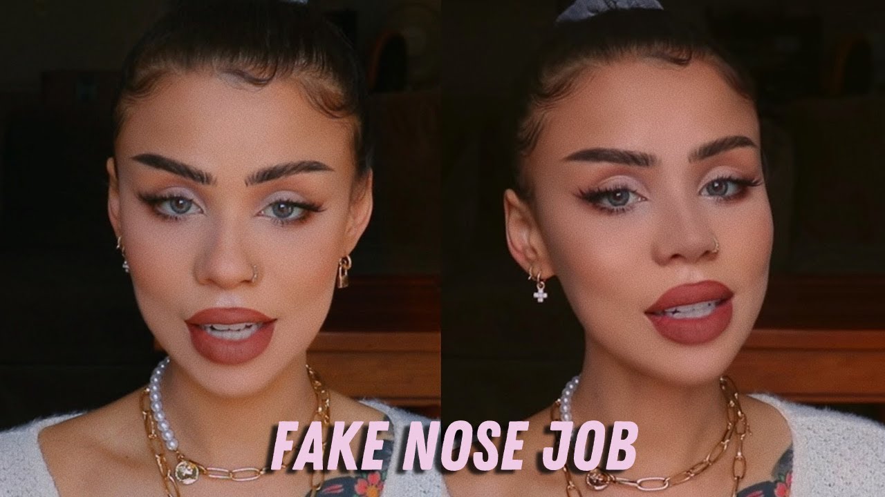 Snatching my nose for fun... CONTOUR TUTORIAL