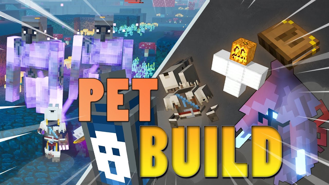 Pet Build in Minecraft Dungeons!