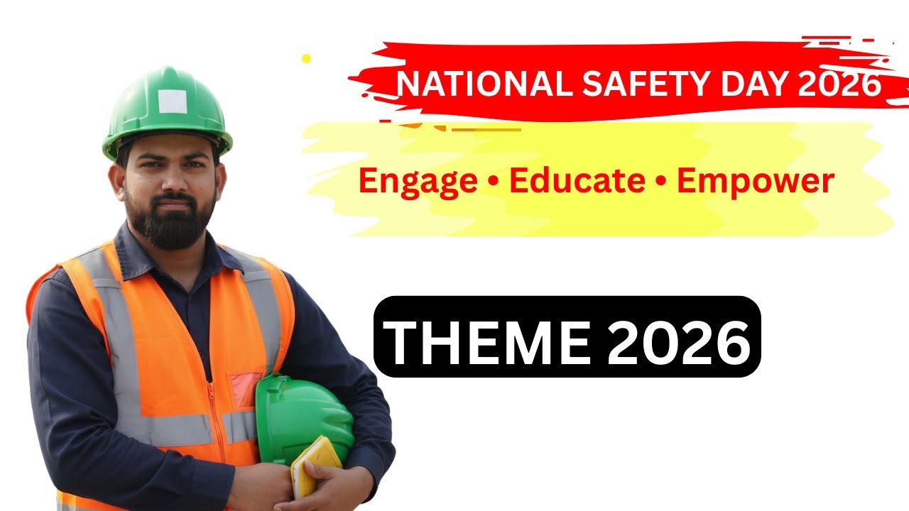 National Safety Day Theme 2026 II National Safety Council Theme 2026 II Snape India II Noor Alam