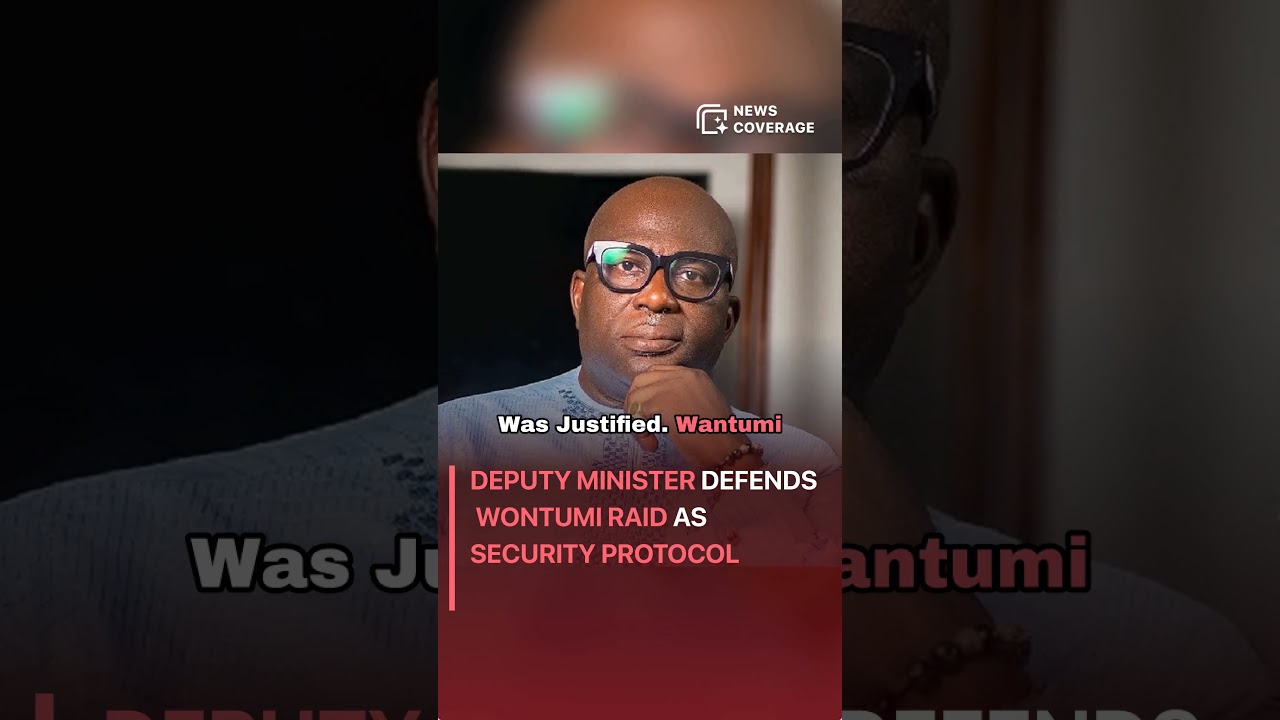 Deputy Minister Defends Wontumi Raid as Security Protocol #politics