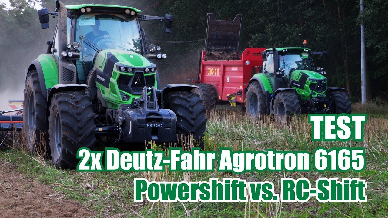 NASZ TEST &ndash; 2 x Deutz-FAhr Agrotron 6165!!! :-)