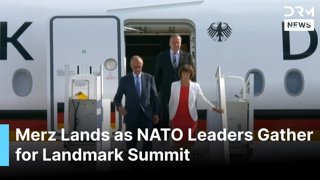 German Chancellor Friedrich Merz Arrives in Ankara for Historic NATO Summit | AC1G
