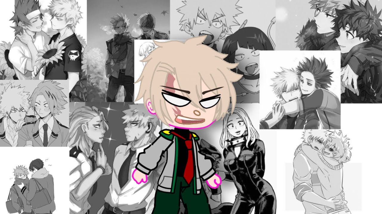 Gacha Club: Bakugo e altri reagiscono alle loro ship/ MHA-BNHA/ reazioni più canon possibile