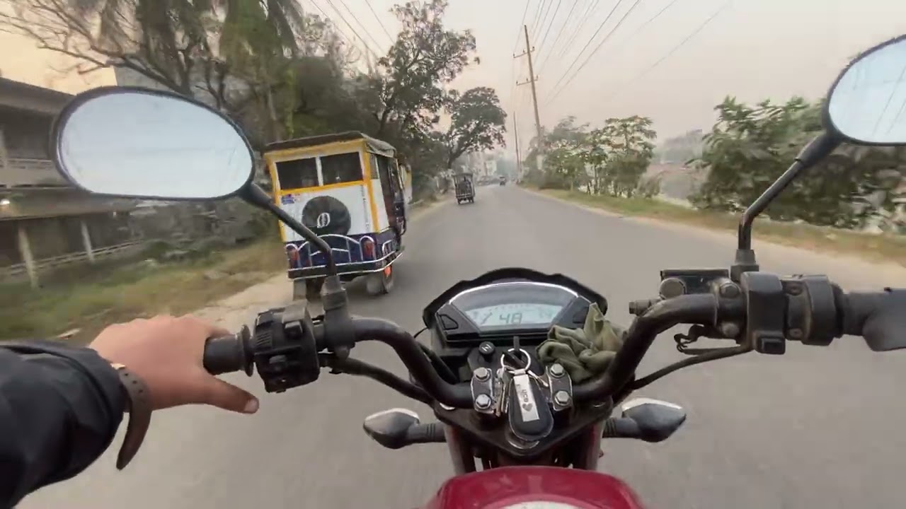 Chittagong Road to Chasara pure morning ride