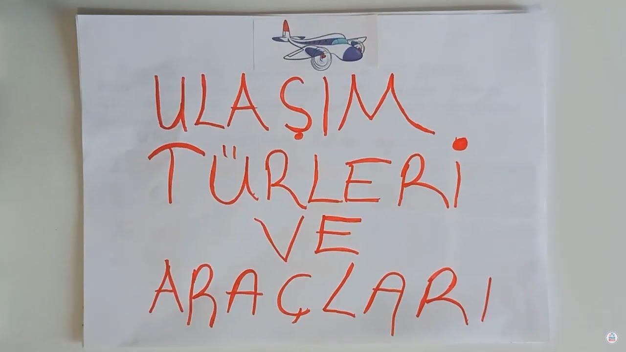 2.Sınıf Hayat Bilgisi - Ulaşım Türleri ve Araçları