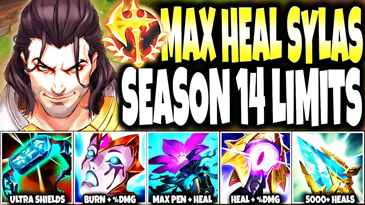 Testing the Absolute LIMITS Of Max Heal Sylas Season 14 Build (5400+ HP) 🔥 LoL Sylas s14 Gameplay