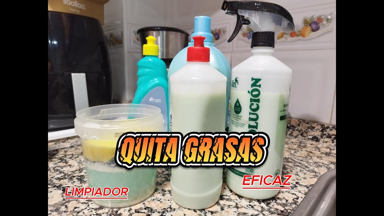 ESTE LIMPIADOR ARRANCA GRASA Y MUGRE SIN ESFUERZO!!