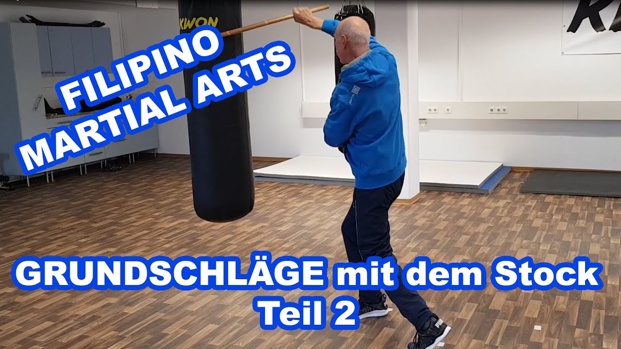 FMA Grundschläge mit dem Stock mit Michael Grüner - Teil 2