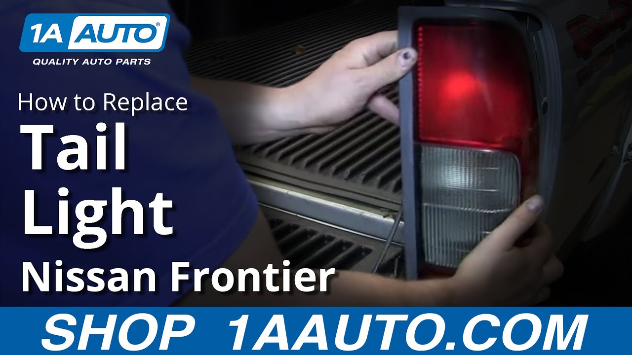 How to Replace Tail Light 00-04 Nissan Frontier