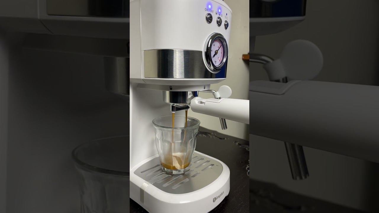 Cara buat kopi espresso pakai mesin espresso semi otomatis simplus
