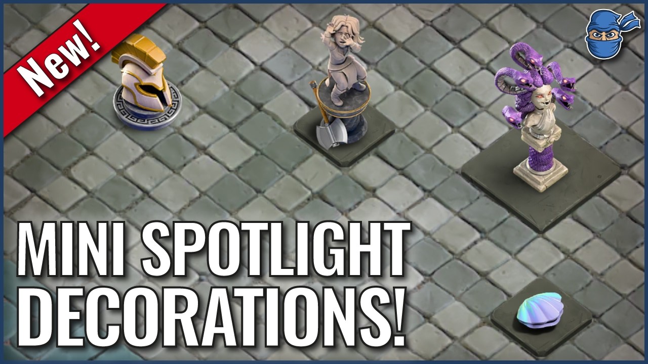 Mini Spotlight Event Decorations - July 2026 | Clash of Clans