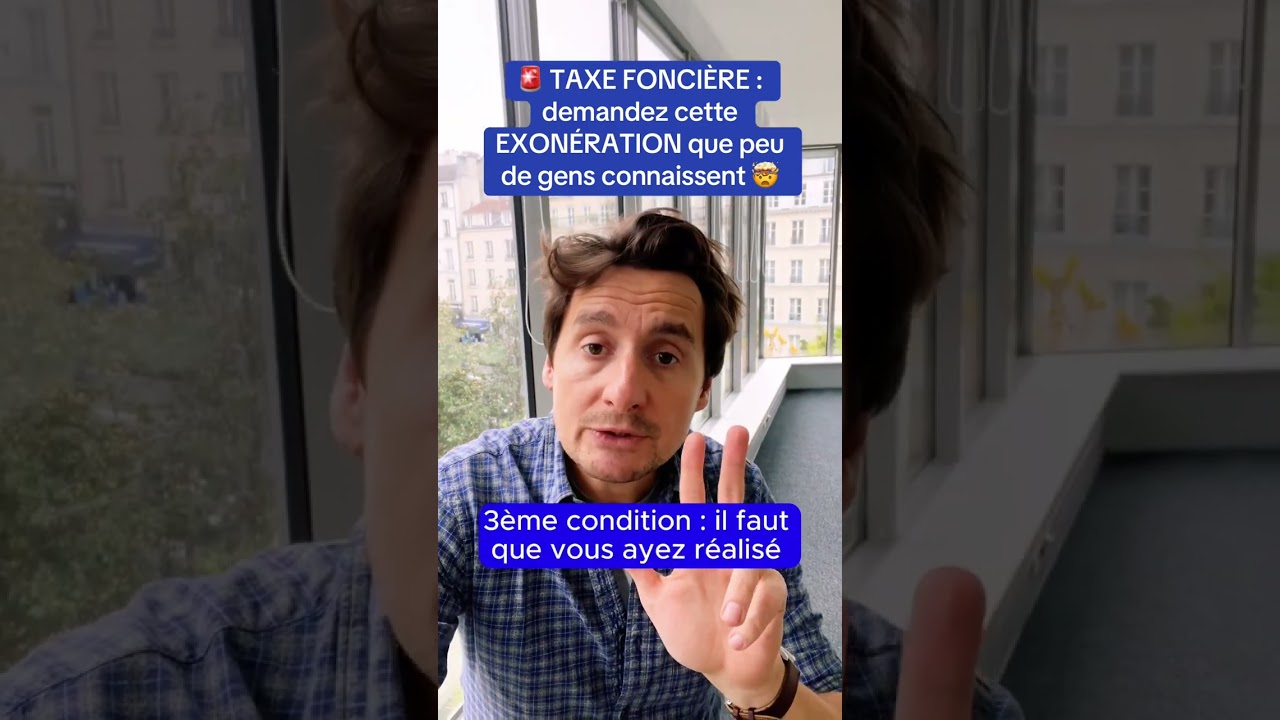 Taxe fonci&egrave;re : demandez cette exon&eacute;ration que peu de gens connaissent&hellip; 🤯💸