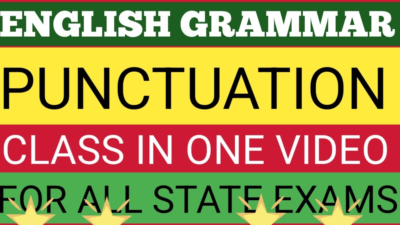 English grammar#punchuation class #short trick#for #competitiveexams 