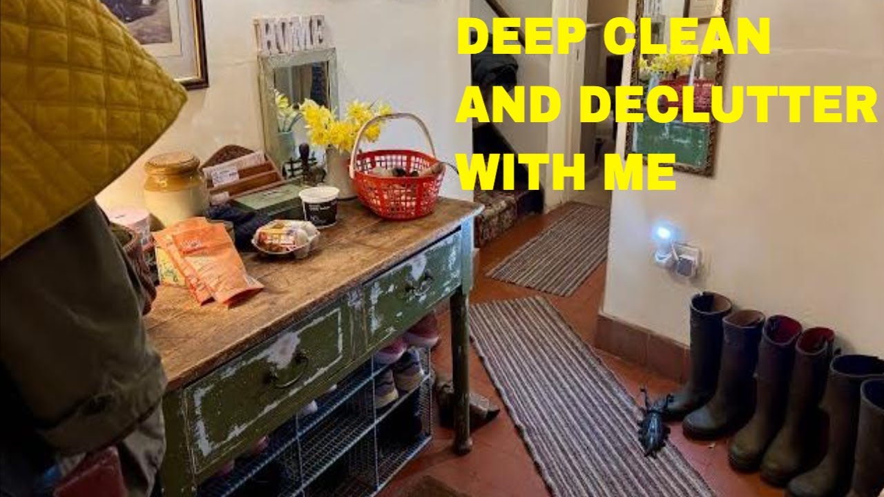 Deep Clean & Declutter With Me | Entrance To House | Flylady Zone 1