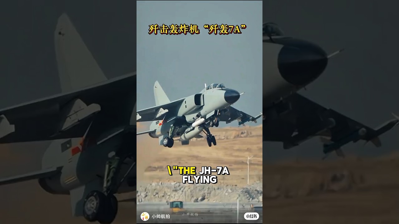 JH-7A Flying leopard is a supersonic fighter jet