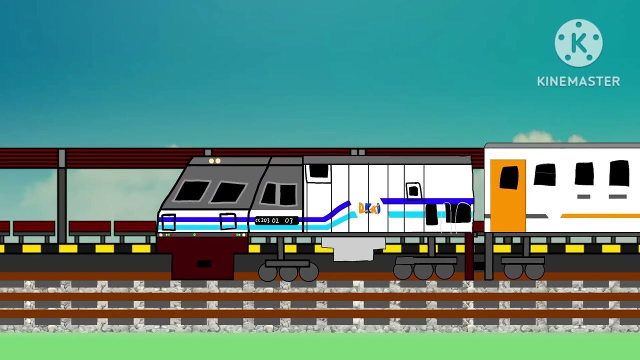 Cc203 02 03 new livery Cr : @da_real_eddyrailfansdaop1 