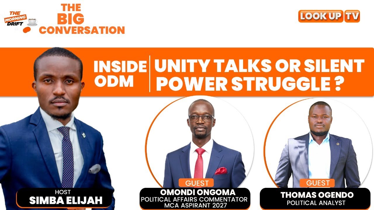 INSIDE ODM : UNITY TALKS OR SILENT POWER STRUGGLE?