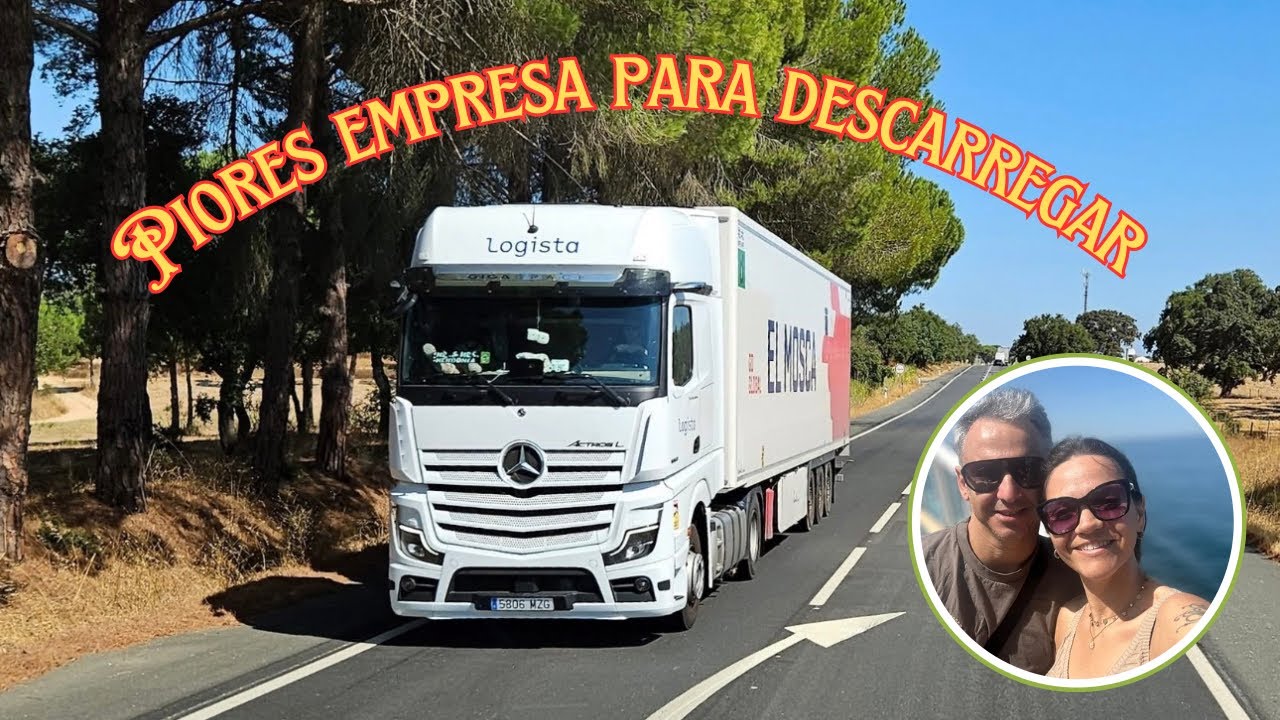 O PIOR LUGAR PARA DESCARREGAR! UM DIA DIFÍCIL NA ESTRADA
